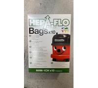 Numatic 604015 NVM1CH Henry Hetty Hoover Vacuum Cleaner Accessory Dust Bags 604.015 (Pack of 10)