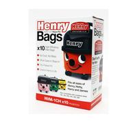 Genuine Henry Pack Of 10 Dustbags - NVM1CH - Henry, Hetty, Basil, Harry, James 160 - 300 Tubs