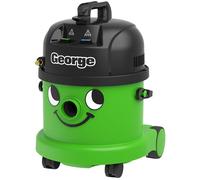 NUMATIC George GVE370 3-in-1 Cylinder Wet & Dry Vacuum Cleaner - Green & Black, Black,Green