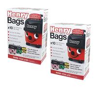 Numatic Henry Genuine Original 'HEPAFLO' Bags x 20 pack