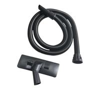 Numatic Henry Hoover Hose Replacement 2.5M & Floor Head Brush Tool Set - Heavy-Duty Flexible Vacuum Pipe & Standard Accessory Kit Compatible with Hetty, James & Commercial Cleaners (32mm)