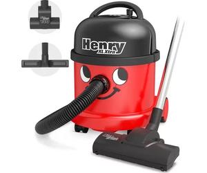 NUMATIC Henry XL Xtra HVR370-11 Cylinder Bagged Vacuum Cleaner - Red