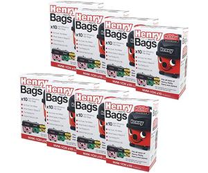 Numatic Hepa-Flo 604015 Vacuum Bags NVM-1CH BOX of 80