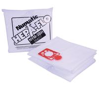NVM3BH Vacuum Cleaner Bags 604017 HEPA FLO High Quality Bags ECO-FLO 10 PACK