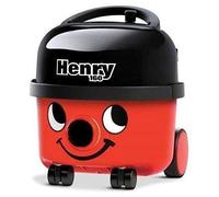 Numatic HVR160-11 Henry Compact HVR160, Stainless Steel, 620 W, 6 liters, Black Red