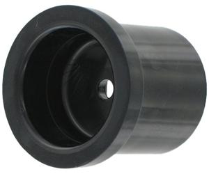 Numatic Plastic Hub for 2 Shot Wheel, Black