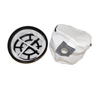 Numatic Washable Reusable Cloth Vacuum Cleaner Dust Bag With Zip And 12" Microfibre Cloth Main Filter - Compatible By Ufixt