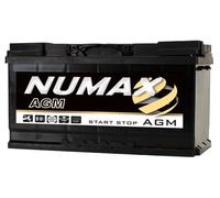 Numax 12V 70Ah Car Battery - 096 AGM - fits many BMW Citroen Ferrari Merc