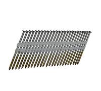 NuMax FRN.131-3B500 21 Degree 3" x .131" Plastic Collated Brite Finish Full Round Head Smooth Shank Framing Nails (500 Count)