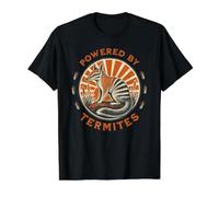 Numbat Powered By Termites Vintage Wildlife Value Graphic T-Shirt, Men, Black, S