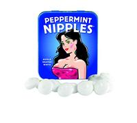 Number 1 Present Gift Great for Christmas, Birthday, Stocking Fillers, Secret Santa - Mints: Peppermint NipplesLight Hearted Party Snacks - Ideal for Man Friends, Collegues
