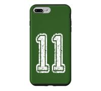 Number 11 Grungy White Sports Team Style Case for iPhone 7 Plus/8 Plus