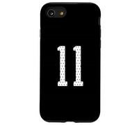Number 11 Sports Team 11th Jersey Varsity Birthday Football Case for iPhone SE (2020) / 7/8