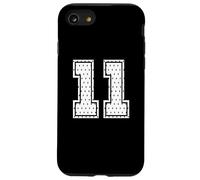 Number 11 Sports Team 11th Jersey Varsity Birthday Football Case for iPhone SE (2020) / 7/8