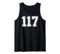 Number 117 Tank Top