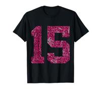 Number 15 Years of Being Awesome 15TH Birthday T-Shirt