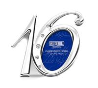 Number '16' Silver and Diamante 16th Birthday Photo Frame