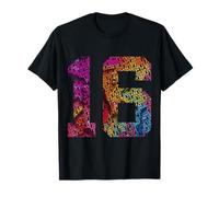 Number 16 Years of Being Awesome 16TH Birthday T-Shirt