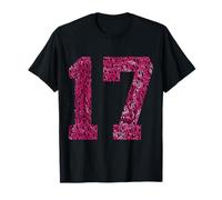 Number 17 Years of Being Awesome 17TH Birthday T-Shirt