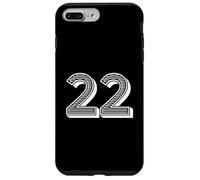 Number #22 for Sports Team Uniform Events Number Twenty Two Case for iPhone 7 Plus/8 Plus