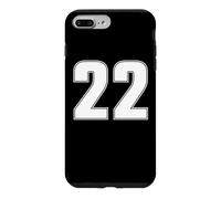 NUMBER 22 TWENTY TWO AGE YEAR SPORT JERSEY #22 FRONT & BACK Case for iPhone 7 Plus/8 Plus