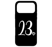 Number 23 Twenty-Three For Women, 23 Years Old 23rd Birthday Case for iPhone 17 Pro Max