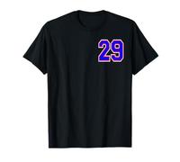Number 29 in red White and Blue T-Shirt