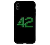 Number 42 Shirt Retro Uniform Europe Style Back Print Jersey Case for iPhone XS Max