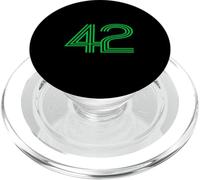 Number 42 Shirt Retro Uniform Europe Style Back Print Jersey PopSockets PopGrip for MagSafe