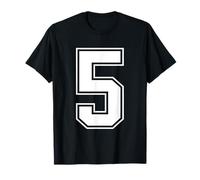 Number 5 Five Years Old 5th Birthday T-Shirt