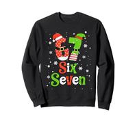 Number 67 Matching Six Seven 6 7 Meme 6-7 Christmas Costume Sweatshirt
