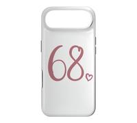 Number 68, Sixty-Eight For Women 68 Years Old 68th Birthday Case for iPhone Air