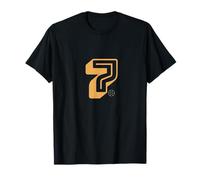 Number 7, Soccer All Star Seven, Gold Text T-Shirt
