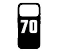 NUMBER 70 SEVENTY YEARS OLD AGE SPORTS TEAM JERSEY 70TH Case for iPhone 17 Pro