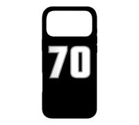 NUMBER 70 SEVENTY YEARS OLD AGE SPORTS TEAM JERSEY 70TH Case for iPhone 17 Pro Max