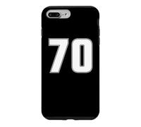 NUMBER 70 SEVENTY YEARS OLD AGE SPORTS TEAM JERSEY 70TH Case for iPhone 7 Plus/8 Plus
