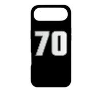 NUMBER 70 SEVENTY YEARS OLD AGE SPORTS TEAM JERSEY 70TH Case for iPhone Air