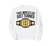 Number 8 Championship Belt Graphic, Elite Legacy Sweatshirt