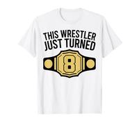 Number 8 Championship Belt Graphic, Elite Legacy T-Shirt