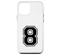 Number 8 Jersey for a Happy 8th Birthday Twin Day Case for iPhone 12 mini