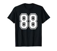 Number 88 88th Birthday Gift Player Team Numbered Jersey T-Shirt
