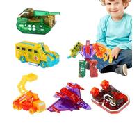 Number Bot - ABS, Alphabet Robot | Transforming Toy, Educational Stem Learning Action Figure Morphing Building Blocks Educational Playset For Preschool Classroom And Daily Use