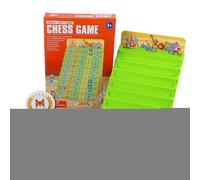 Number Checker Board Game | Number Math Game Animal Checkers Set - Interactive Preschool Learning Activities for Classroom Children Birthday Kindergarten Party Christmas School