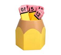Number Counting Set with Colouring Pencils for Children Learning Aid from the