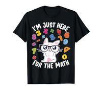 Number day Maths day pre school number day kids cute costume T-Shirt