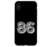 Number Eighty Six #86 for Sports Team Uniform Event Case for iPhone XS Max