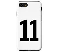 Number Eleven #11 Sports Team Uniform Birthday 11 Case for iPhone SE (2020) / 7/8
