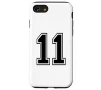 Number Eleven #11 Sports Team Uniform Birthday 11 Case for iPhone SE (2020) / 7/8