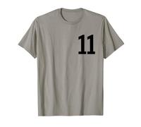 Number Eleven #11 Sports Team Uniform Birthday 11 T-Shirt