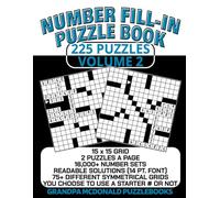 Number Fill In Puzzle Book - 225 Puzzles - Volume 2: Challenging & Entertaining Number Fill-Ins for All Skill Levels. Great for Adults, Seniors & ... BOOK OF NUMBER FILL-INS BY GRANDPA MCDONALD)